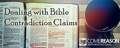 Dealing with Bible Contradictions