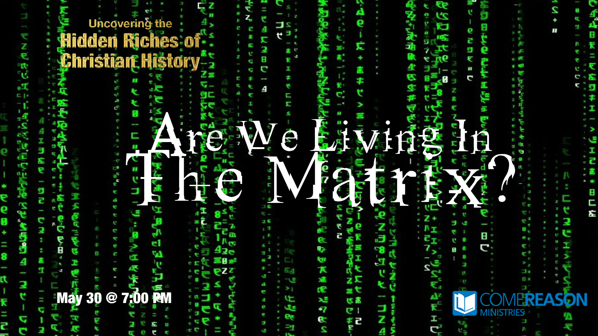 Are We Living In the Matrix?